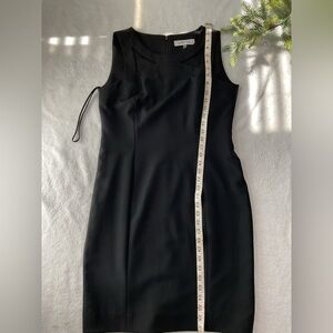 Kasper Black Midi Dress
